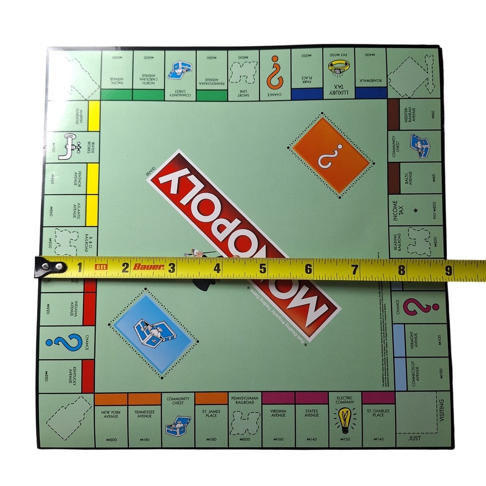 Monopoly Colorforms Board Game Travel Edition Reusable Sticker Replacement Pcs - Picture 3 of 7